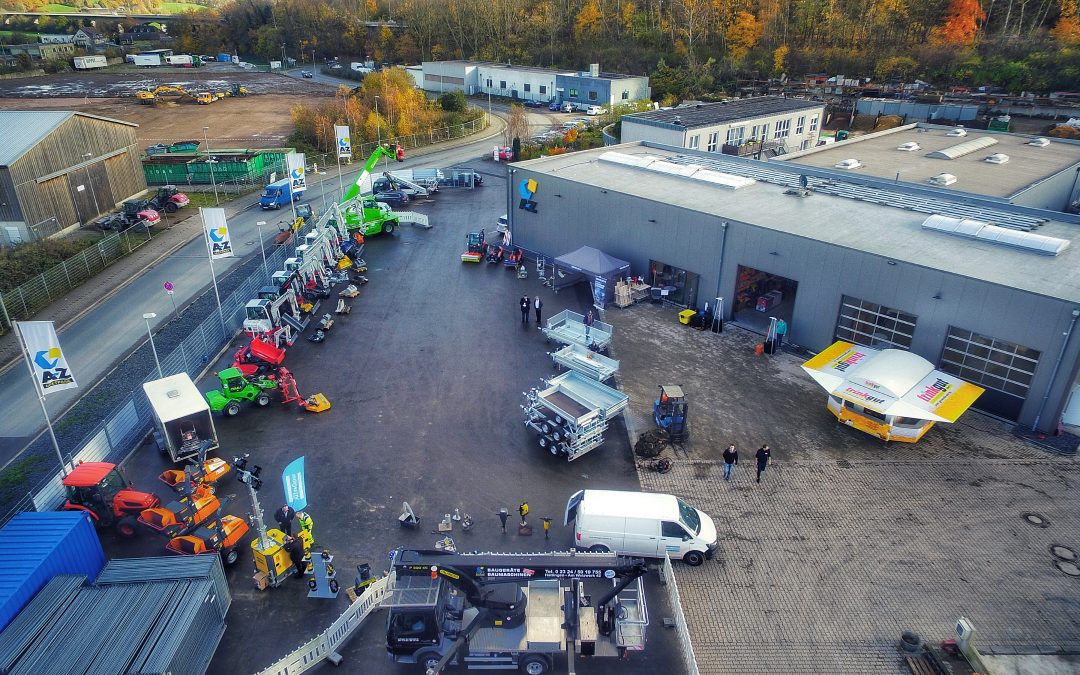 A-Z Baumaschinen eröffnete im September 2017 neuen Hauptstandort